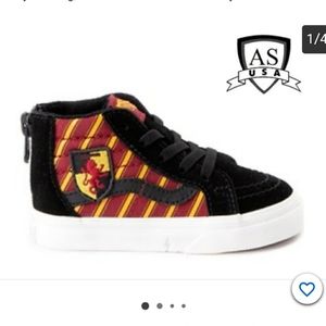 Toddler high top Gryffindor Vans 🖤💛